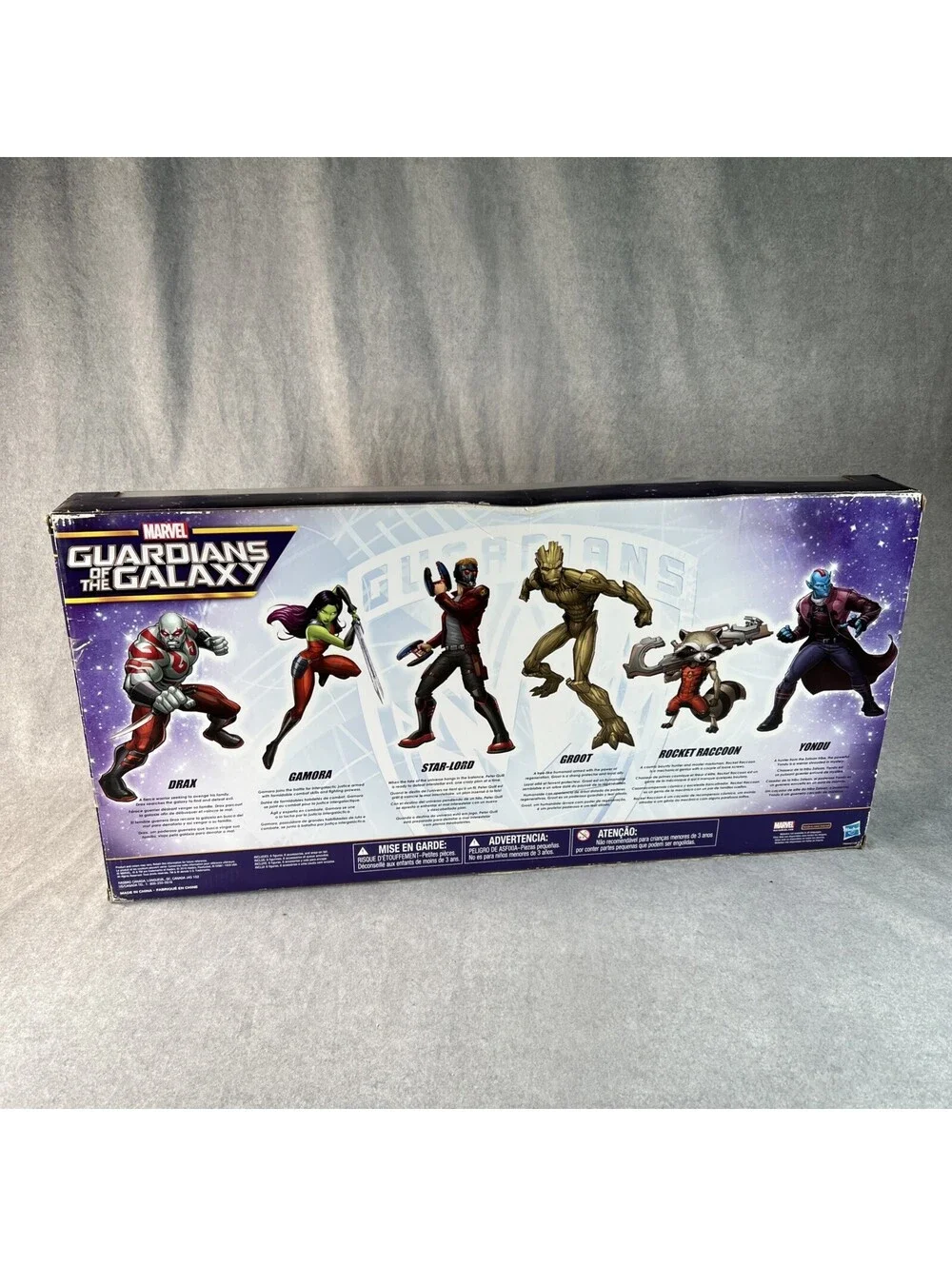Marvel Guardians Of The Galaxy Titan Hero Series Target Exclusive Box Set -RARE!